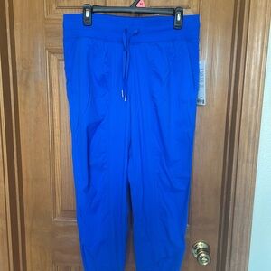 NWT lululemon dance studio jogger. Size 10. 7/8 length. Cerulean blue.